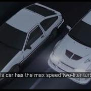 INITIAL D LONELY NIGHT SCENE