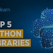 Top 5 Python Libraries Most Useful Python Libraries Python Libraries For Beginners Simplilearn