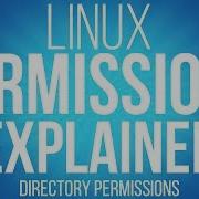 Linux Permissions Explained Part 2 Directory Permissions
