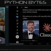 482 Эпизод с Mr Beast Python Bytes