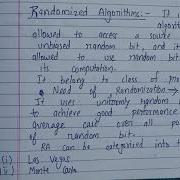 Randomized Algorithms Full Tutorial Los Vegas Monty Carlo Lec 29