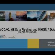 A Demonstration Of The MODAQ Marine Energy Data Pipeline And MHKiT Workflow