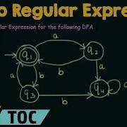 DFA To Regular Expression Conversion