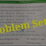 Problem Set 7 Maths 2 Std 9