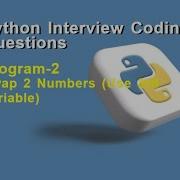 Python Program For Swapping Two Numbers Using Third Variable