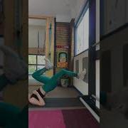 Single Leg Wall Hamstring Bridge With Heel Raise