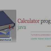 Calculator Program In Java Using Methods