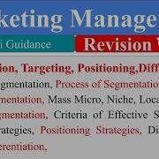 Segmentation Targeting Positioning Differentiation Marketing Management Basis Of Segmentation
