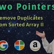 LeetCode 80 Remove Duplicates From Sorted Array II Python Solution Explained AlgoYogi