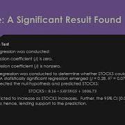 Regression Analysis Using PSPP And End Of Course Summary