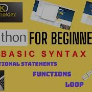 Basic Python Syntax For Beginners Episode 2