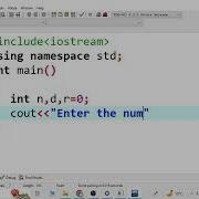 C Program To Reverse A Number Using While Loop