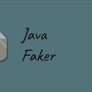 Java Faker