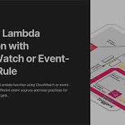 AWS Lambda Triggering With EventBridge CloudWatch Rules Step By Step Tutorial