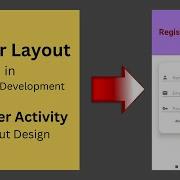 Linear Layout In Android Register Activity Layout Sign Up UI Android Development Tutorial