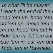 Sublime Rawhide Lyrics