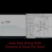 Auto Pipe Sizing With Dynamo Excel For Revit