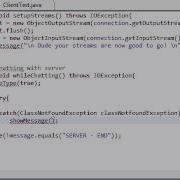 Intermediate Java Tutorial 54 WhileChatting Client