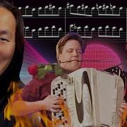 Insane Accordion Cover Of Through The Fire And Flames