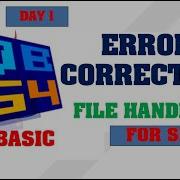Debugging In QBasic File Handling Output Mode Day 1 Make Easy
