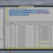 Dynamic SQL 1 In 5 Minutes