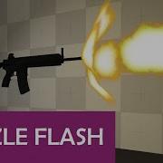 Muzzle Flash VFX Blender 2 9 Godot 3 2 2