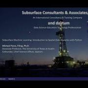 Subsurface Machine Learning Introduction To Spatial Data Analytics With Python