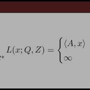 Conic Programming Primal And Dual Problems