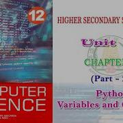 Chapter 5 Part 2 Python Variables And Operators Tamilnadu Board 12th Computer Science