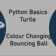 Python Turtle Basics The Bouncing Ball