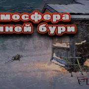 Ночная метель Воющий ветер и звуки вьюги для сна Зимняя атмосфера
