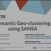 BETTER Hackathon 2020 Exercise 4 Semantic Geo Clustering With SANSA Fraunhofer IAIS