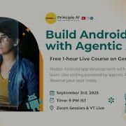 Build Android Apps With Agentic AI Free 1 Hour Live Course On Gemini CLI