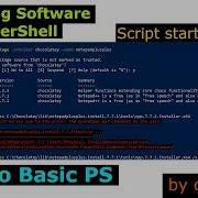 Installing Software Through Power Shell Intro To Powershell Scripts