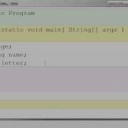 Java Declaring Variables Using BlueJ American Accent