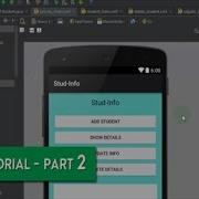 Android Use Of SQLite In Android Application Part 2