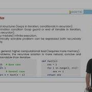 Recursion Vs Iteration 24 34 UPV
