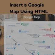 ASMR Programming How To Insert A Google Map Using HTML CSS No Talking