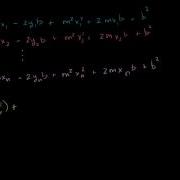 01 Linear Regression And Correlation 05 Proof Part 1 Minimizing Squared Error To Regression Li