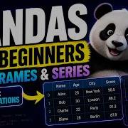Pandas For Beginners DataFrames Series Basic Operations In Python