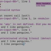 2 Some Variable Types In Python