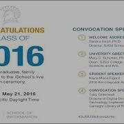 2016 SJSU ISchool Virtual Convocation