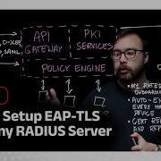Как настроить EAP TLS с любым RADIUS сервером