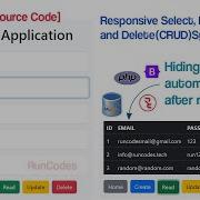 CRUD System In PHP How To Insert Update Delete And Read In PHP Using MySQL Database Bootstrap