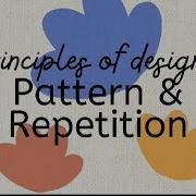 1 Minute Vocabulary What Is PATTERN REPETITION Principles Of Design
