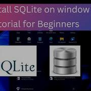 Install SQLite On Window 10 11 Tutorial For Beginners Create Database 2023 Sql Sqlite