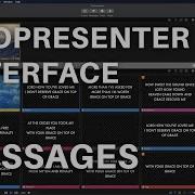 1 3 Messages ProPresenter Interface