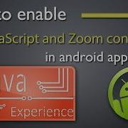 How To Enable JavaScript And Zoom Control In WebView