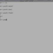 Using Ruby Arrays As Stacks Push Pop Shift