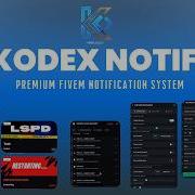 FiveM Premium Notification And Job Announcement System ESX QB Qbox Kodex Notify Showcase
